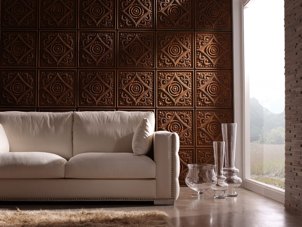 1055 Rusty Loira Vintage Decorative wall panel
