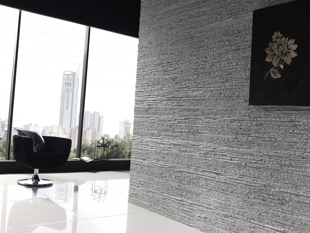 371 Italian White Premier Wall panel french window