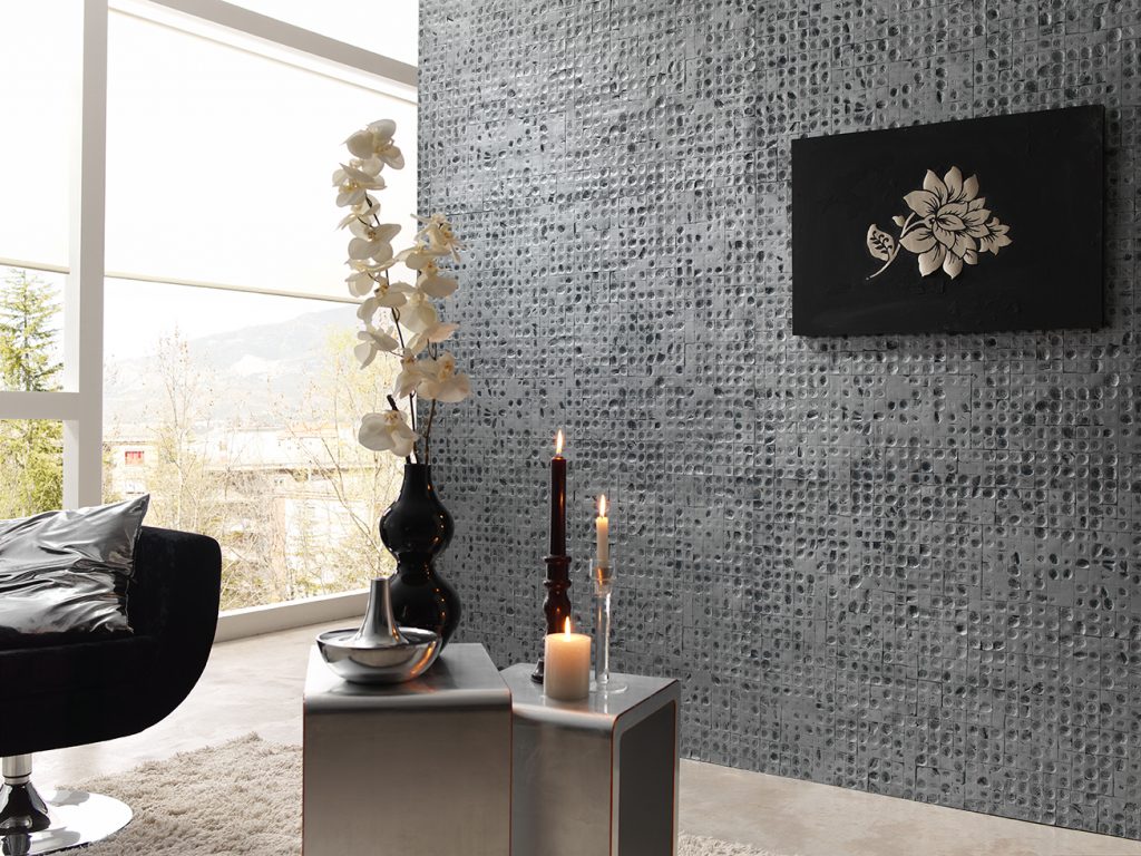 454 SIlver Blue Dreams Design Wall cladding