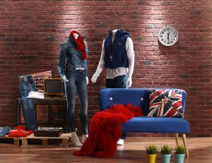 540-Aged-red-British-brick-wall-panel-in-a-clothing-shop