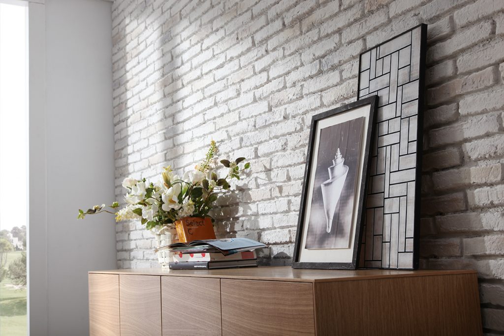 Adobe Brick veneer feature wall (569)