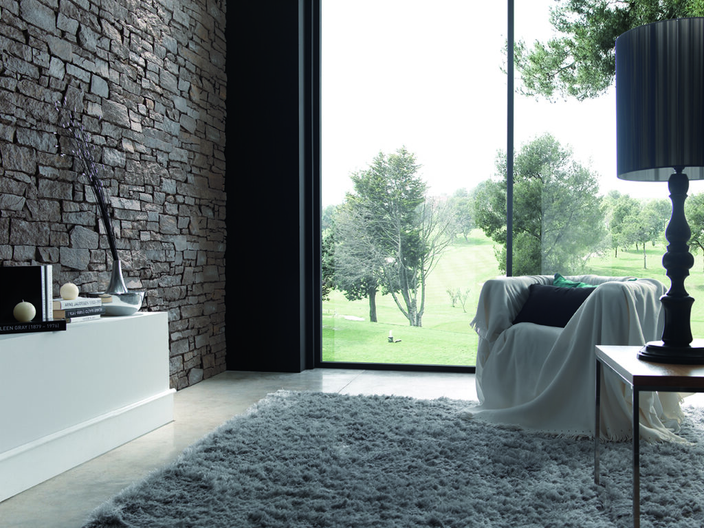 Brown Nepal Slate big window (421)